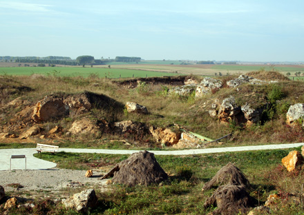 Steinrinne Bilzingsleben